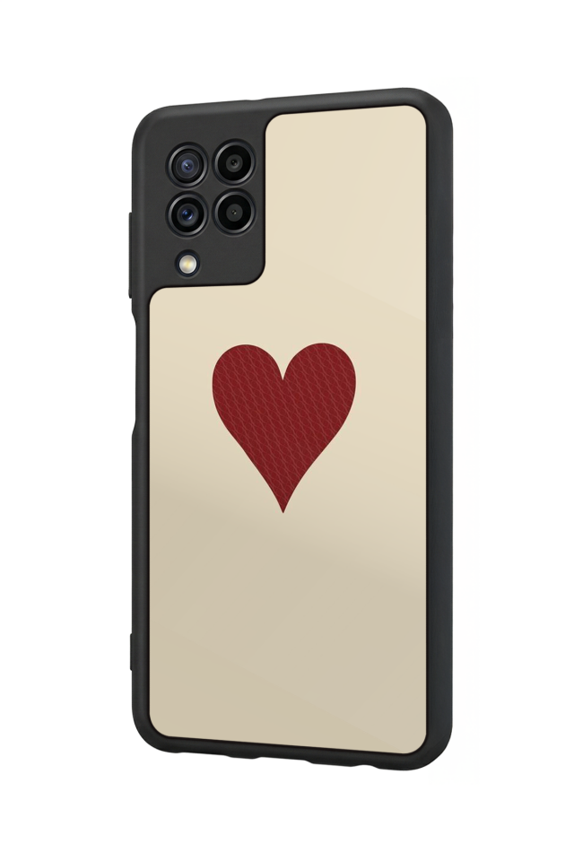 Samsung Galaxy M32 Uyumlu Kart Tasarımlı Glossy Premium Kılıf