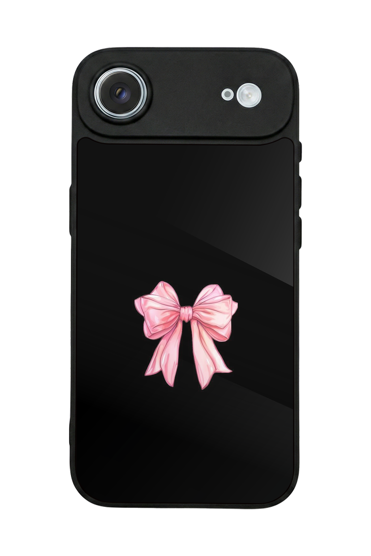 iPhone 17 Air Uyumlu Kurdele Tasarımlı Glossy Premium Kılıf
