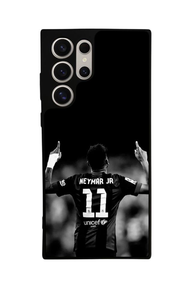 Samsung Galaxy S22 Ultra Uyumlu Neymar Tasarımlı Glossy Premium Kılıf