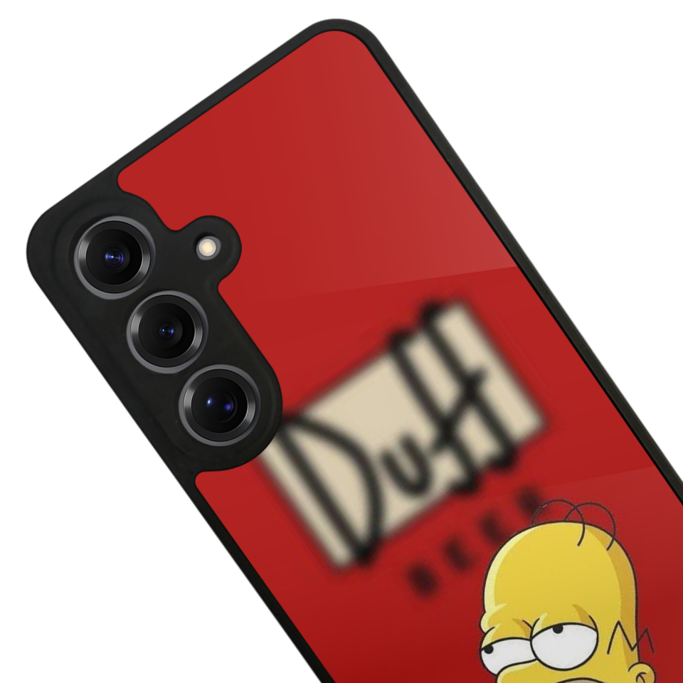 Samsung Galaxy S25 Uyumlu The Simpsons Tasarımlı Glossy Premium Kılıf