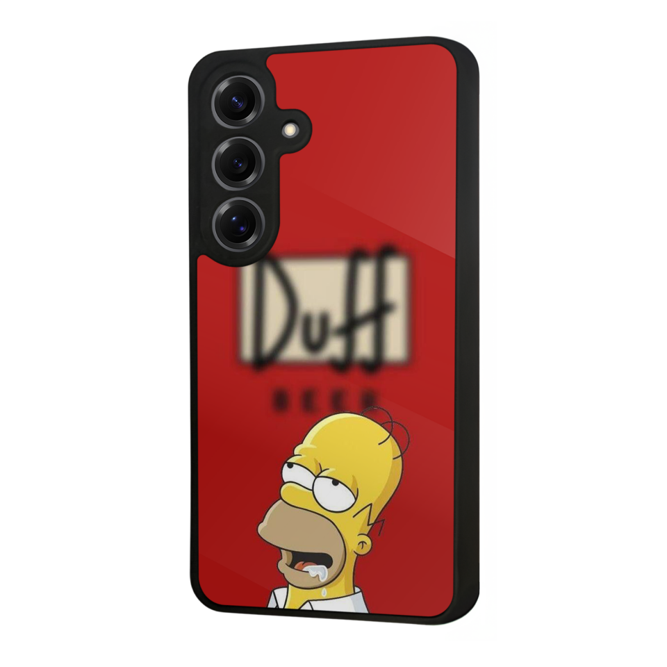 Samsung Galaxy S25 Uyumlu The Simpsons Tasarımlı Glossy Premium Kılıf