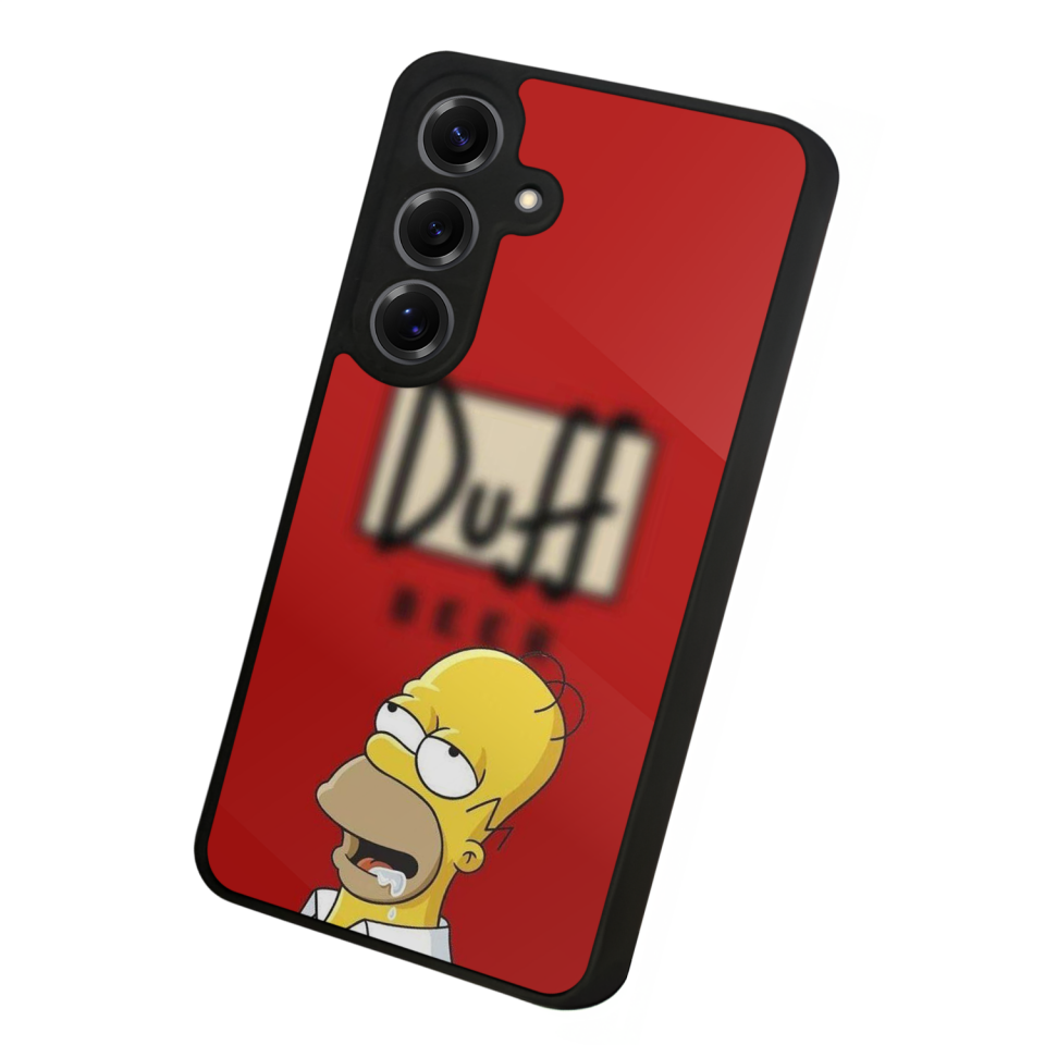 Samsung Galaxy S25 Uyumlu The Simpsons Tasarımlı Glossy Premium Kılıf