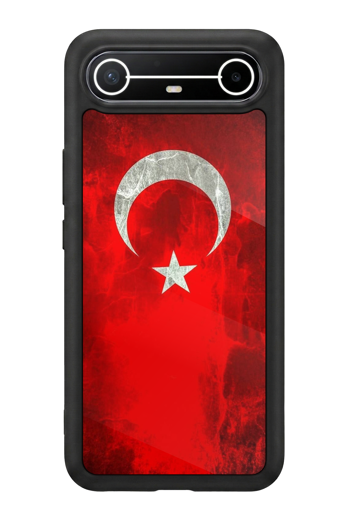 Tecno Spark Slim 5G Uyumlu Türk Bayragi Tasarımlı Glossy Premium Kılıf