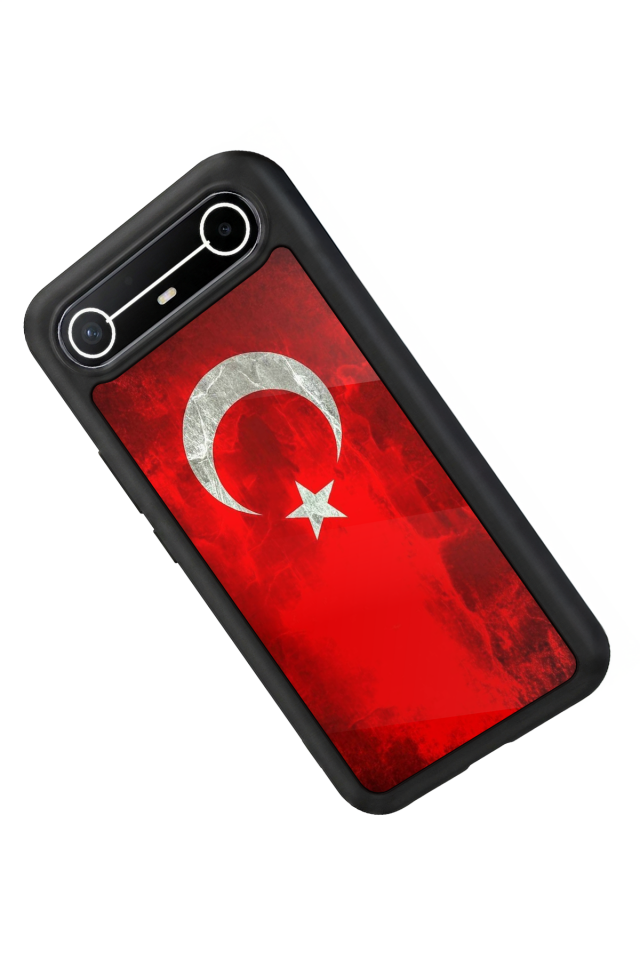 Tecno Spark Slim 5G Uyumlu Türk Bayragi Tasarımlı Glossy Premium Kılıf