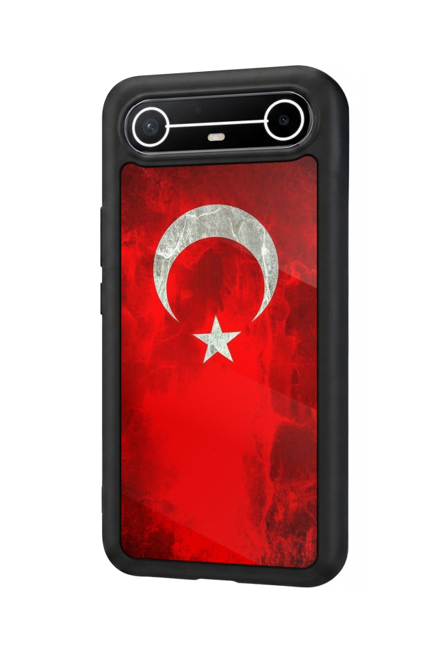 Tecno Spark Slim 5G Uyumlu Türk Bayragi Tasarımlı Glossy Premium Kılıf