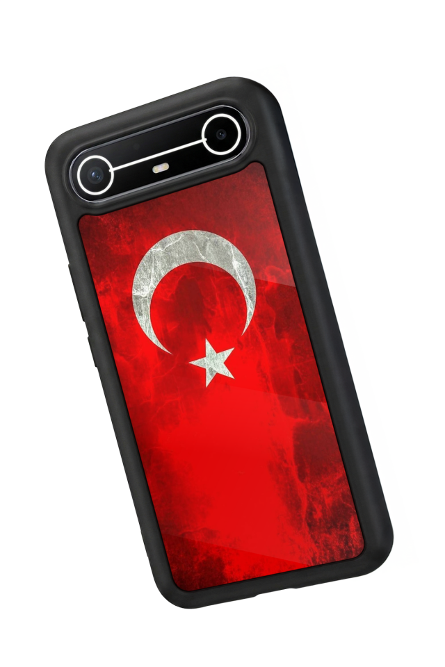 Tecno Spark Slim 5G Uyumlu Türk Bayragi Tasarımlı Glossy Premium Kılıf