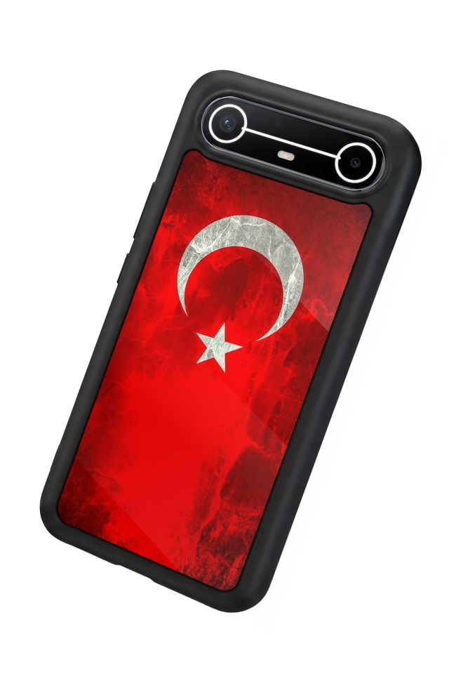 Tecno Spark Slim 5G Uyumlu Türk Bayragi Tasarımlı Glossy Premium Kılıf