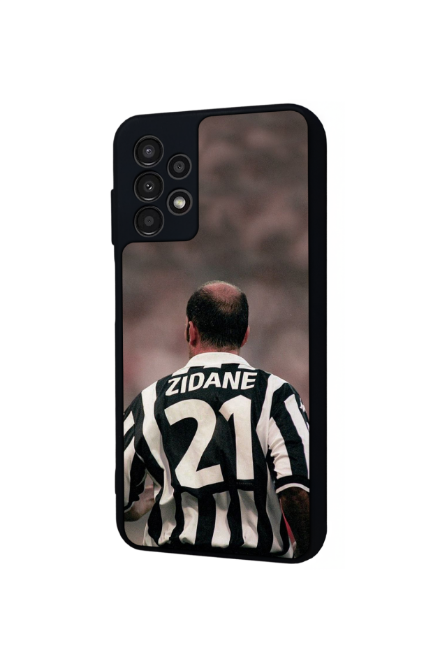 Samsung Galaxy A23 Uyumlu Zidane Tasarımlı Glossy Premium Kılıf
