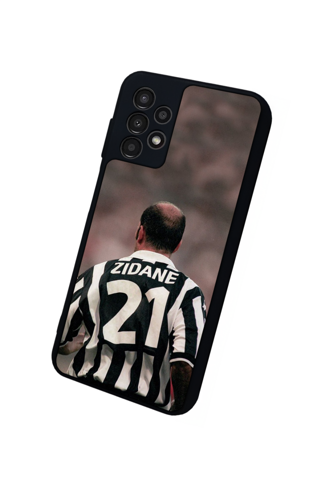 Samsung Galaxy A23 Uyumlu Zidane Tasarımlı Glossy Premium Kılıf