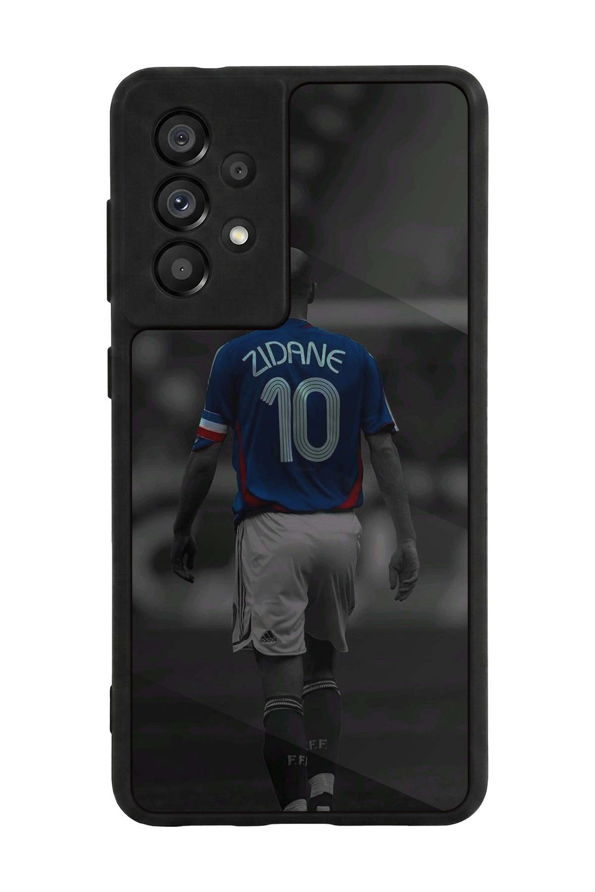Samsung Galaxy A73 Uyumlu Zidane Tasarımlı Glossy Premium Kılıf