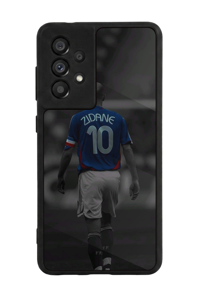 Samsung Galaxy A73 Uyumlu Zidane Tasarımlı Glossy Premium Kılıf