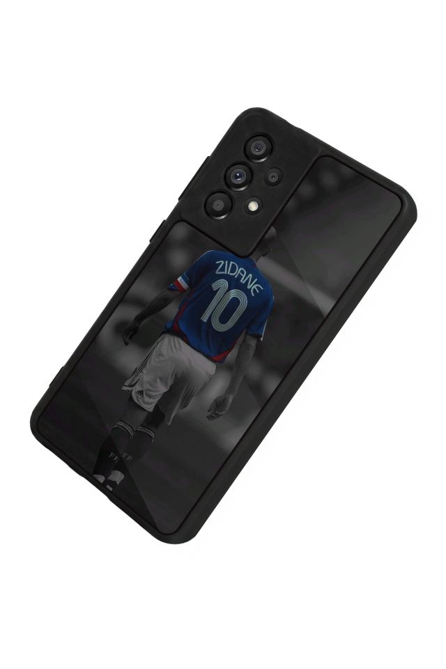 Samsung Galaxy A73 Uyumlu Zidane Tasarımlı Glossy Premium Kılıf
