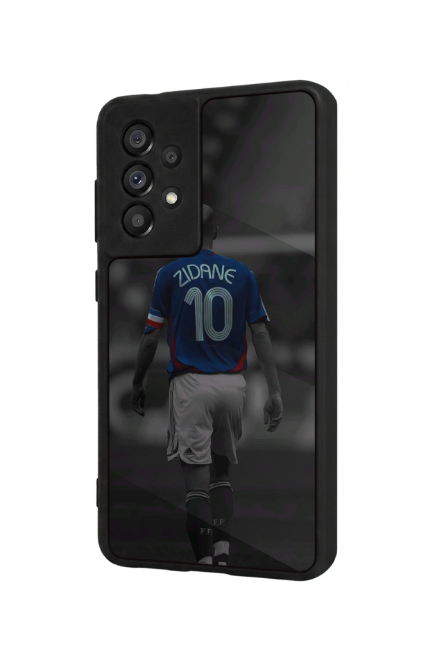Samsung Galaxy A73 Uyumlu Zidane Tasarımlı Glossy Premium Kılıf