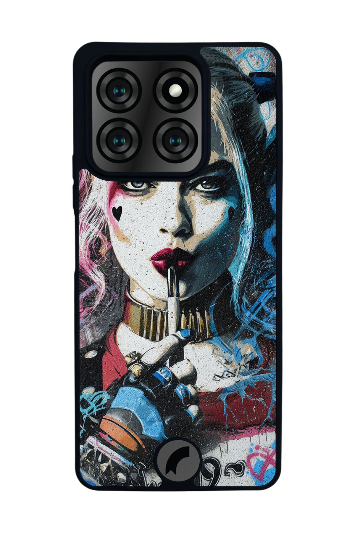 Reeder S71 Uyumlu HarleyQueen Tasarımlı Glossy Premium Kılıf