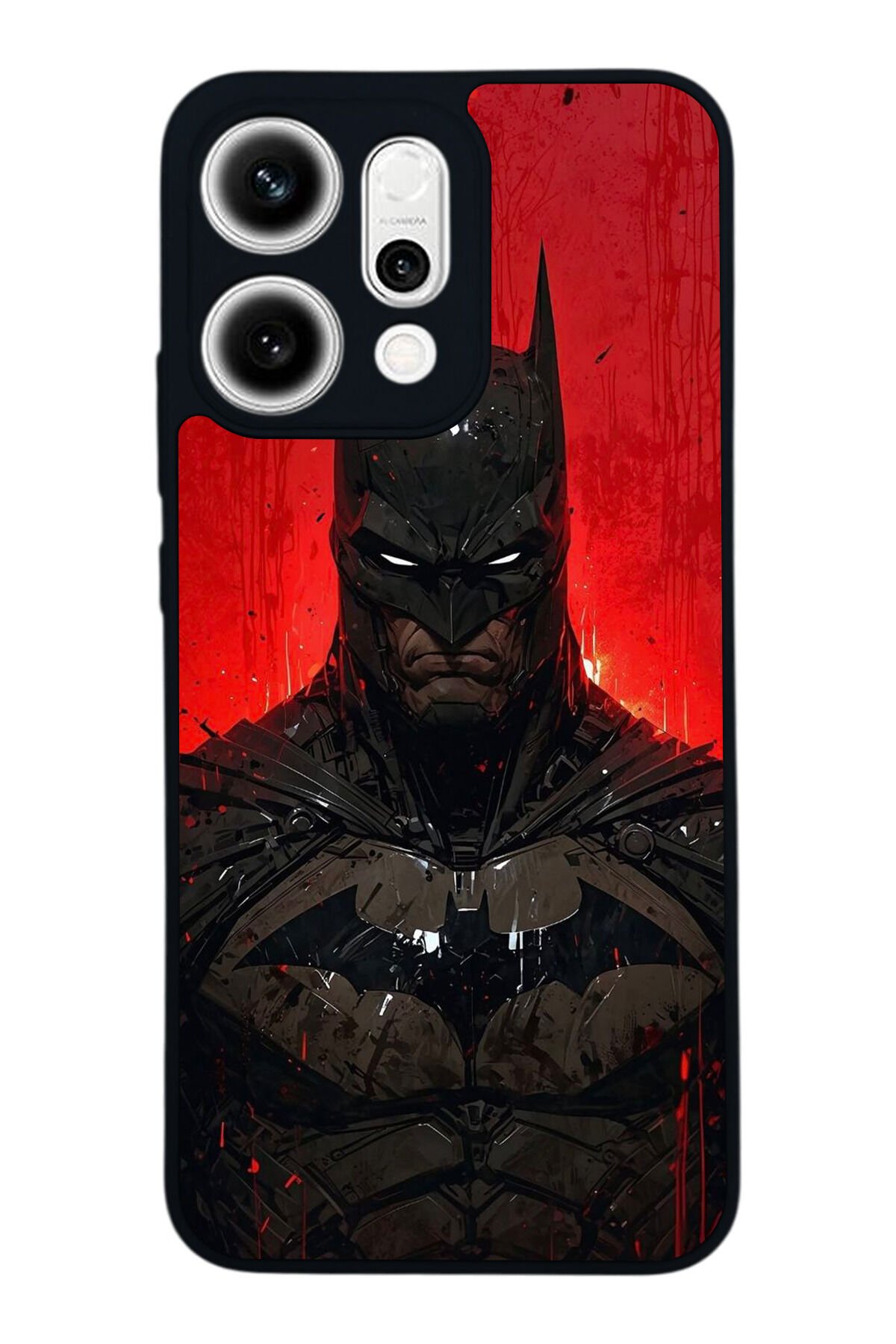 Oppo Reno 14 Uyumlu Batman Tasarımlı Glossy Premium Kılıf