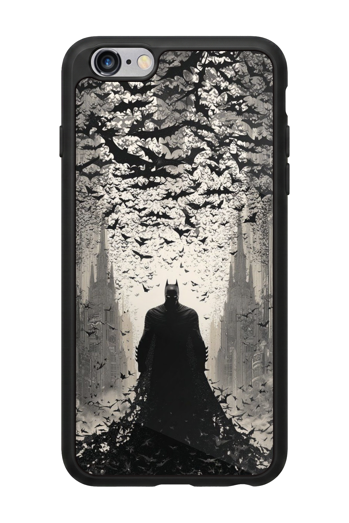 iPhone 6s Plus Uyumlu Batman Tasarımlı Glossy Premium Kılıf