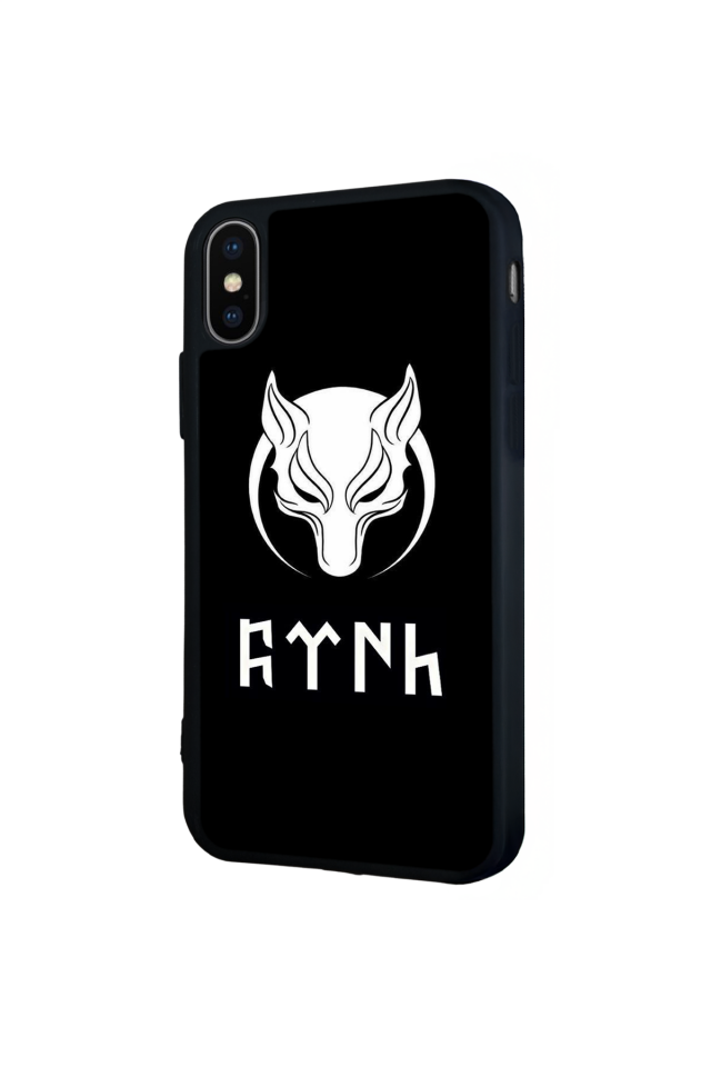 iPhone XS Max Uyumlu Bozkurt Tasarımlı Glossy Premium Kılıf