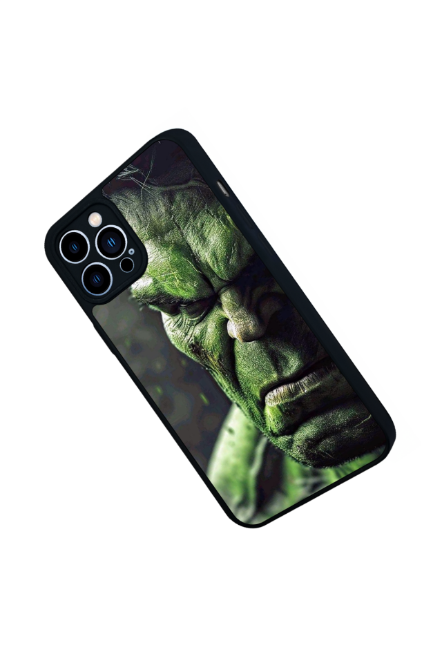 iPhone 13 Pro Max Uyumlu Hulk Tasarımlı Glossy Premium Kılıf