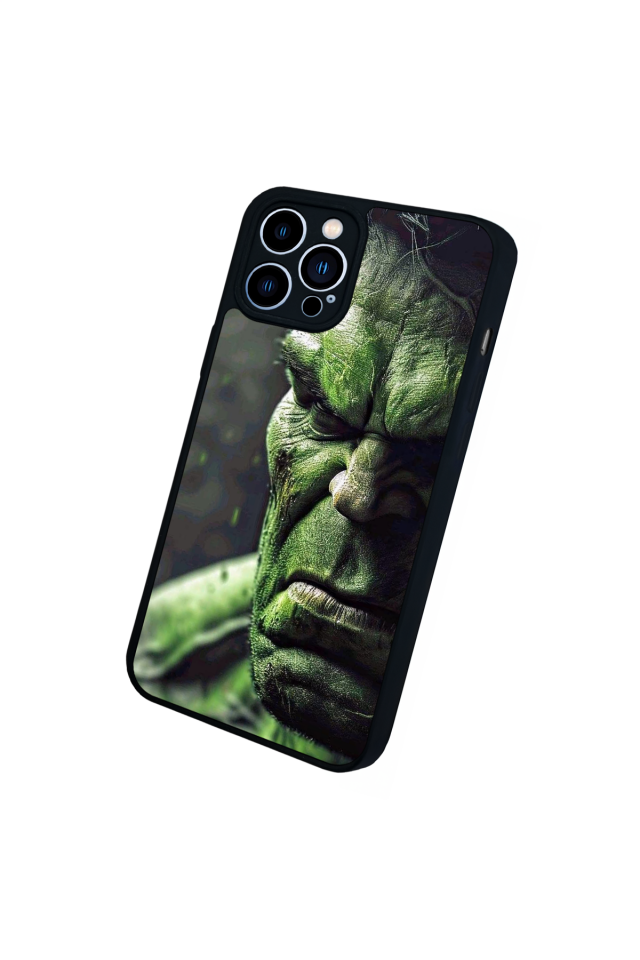 iPhone 13 Pro Max Uyumlu Hulk Tasarımlı Glossy Premium Kılıf