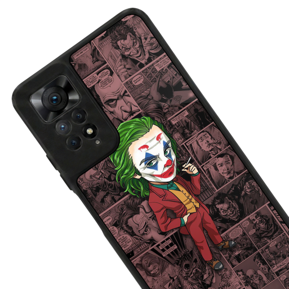 Xiaomi Redmi Note 11 Pro Uyumlu Joker Tasarımlı Glossy Premium Kılıf