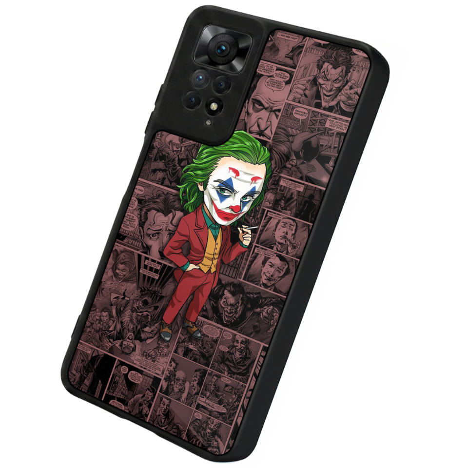 Xiaomi Redmi Note 11 Pro Uyumlu Joker Tasarımlı Glossy Premium Kılıf
