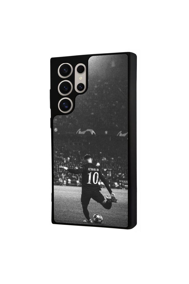 Samsung Galaxy S22 Ultra Uyumlu Neymar Tasarımlı Glossy Premium Kılıf