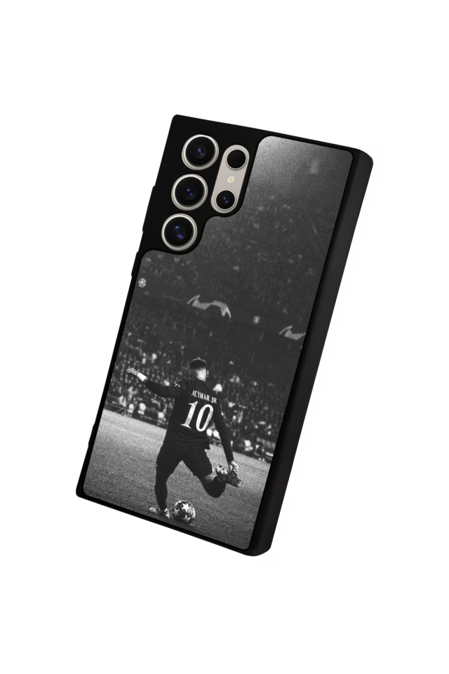 Samsung Galaxy S22 Ultra Uyumlu Neymar Tasarımlı Glossy Premium Kılıf