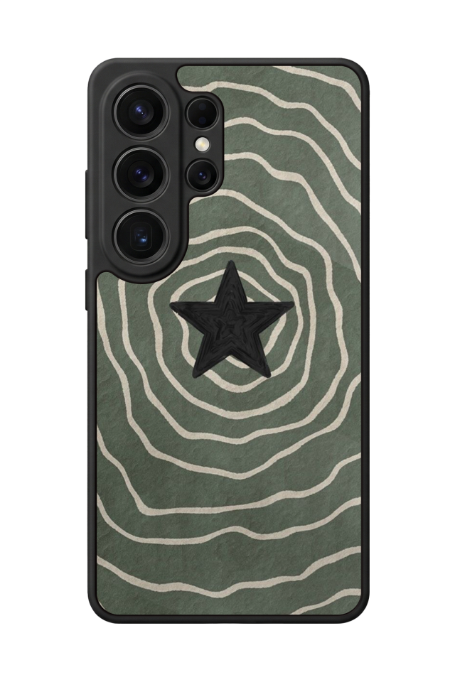 Samsung Galaxy S26 Ultra Uyumlu Retro Yildizlar Tasarımlı Glossy Premium Kılıf