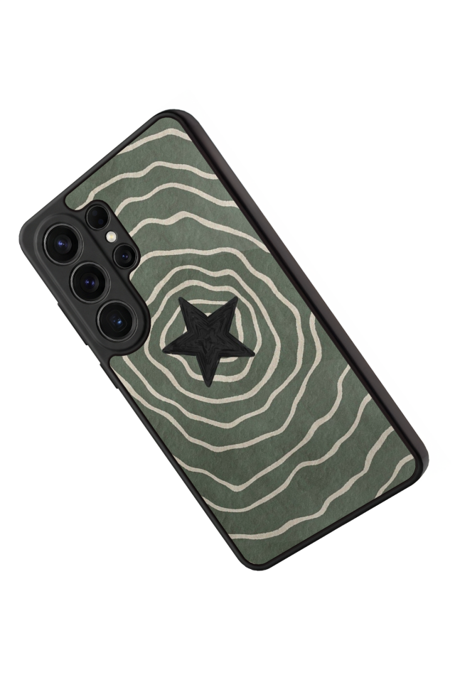 Samsung Galaxy S26 Ultra Uyumlu Retro Yildizlar Tasarımlı Glossy Premium Kılıf