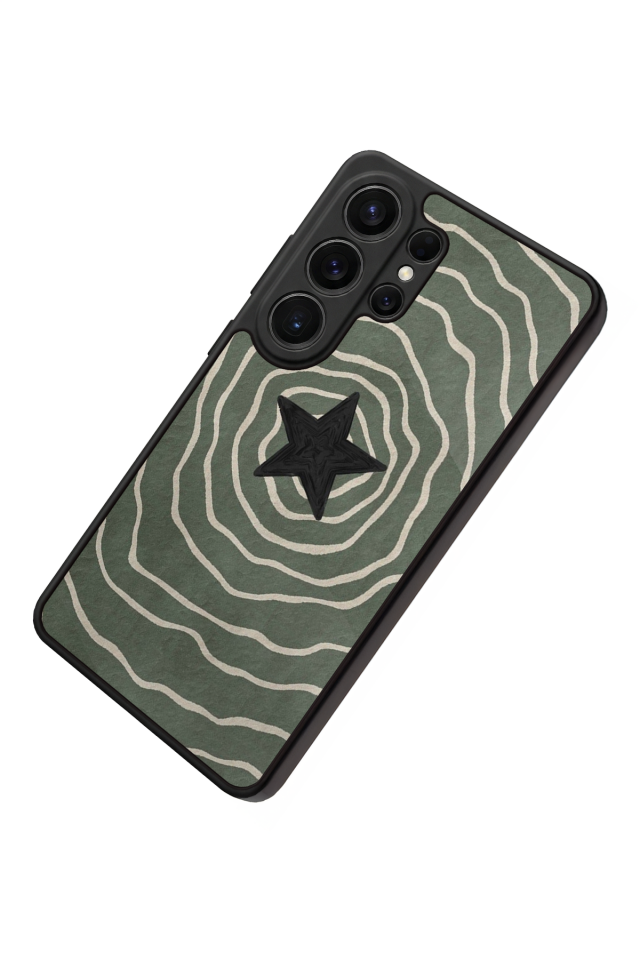 Samsung Galaxy S26 Ultra Uyumlu Retro Yildizlar Tasarımlı Glossy Premium Kılıf