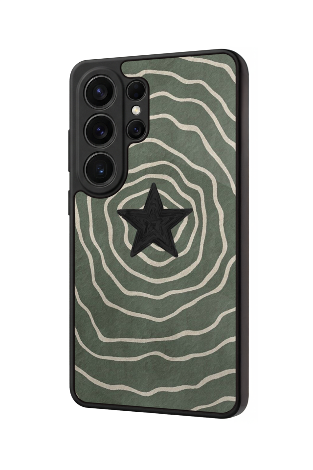 Samsung Galaxy S26 Ultra Uyumlu Retro Yildizlar Tasarımlı Glossy Premium Kılıf