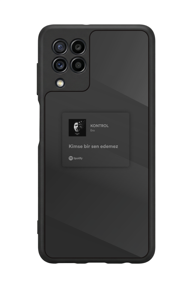 Samsung Galaxy M22 Uyumlu Sarki Sozleri Tasarımlı Glossy Premium Kılıf