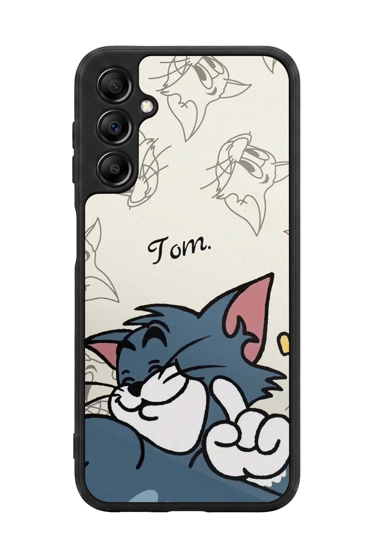 Samsung Galaxy A14 Uyumlu Tom And Jerry Tasarımlı Glossy Premium Kılıf