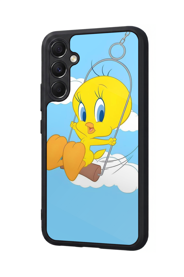Samsung Galaxy A34 Uyumlu Tweety Tasarımlı Glossy Premium Kılıf