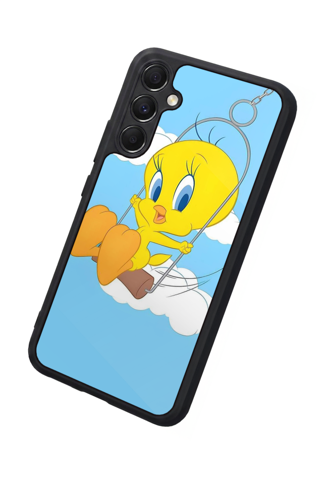 Samsung Galaxy A34 Uyumlu Tweety Tasarımlı Glossy Premium Kılıf