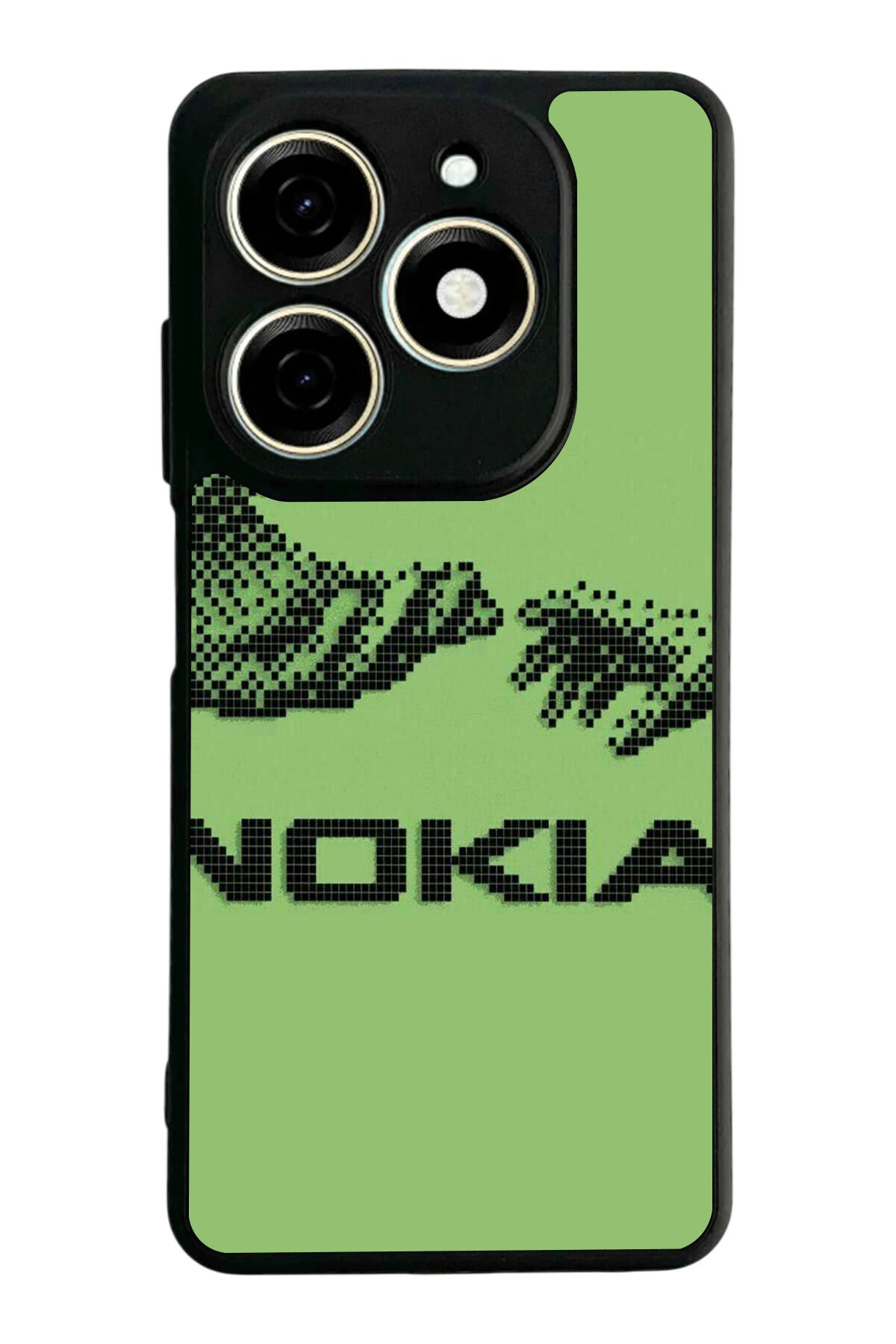 Tecno Spark 20/20C Uyumlu Nokia Tasarımlı Glossy Premium Kılıf