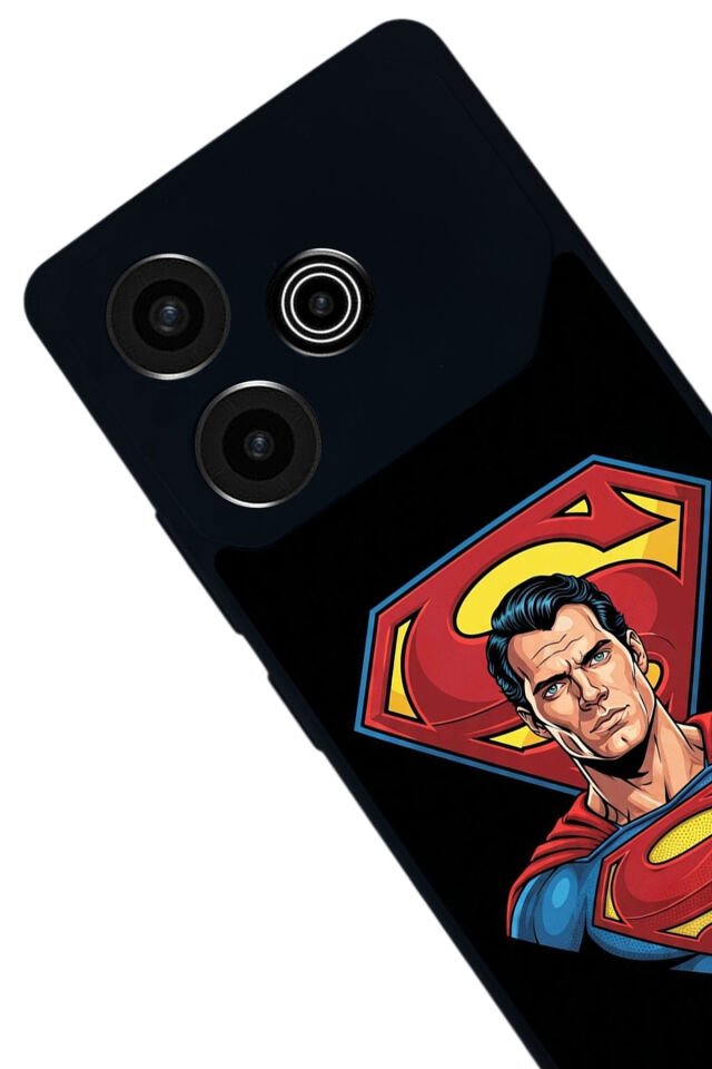 Tecno Pova 6 Uyumlu Superman Tasarımlı Glossy Premium Kılıf