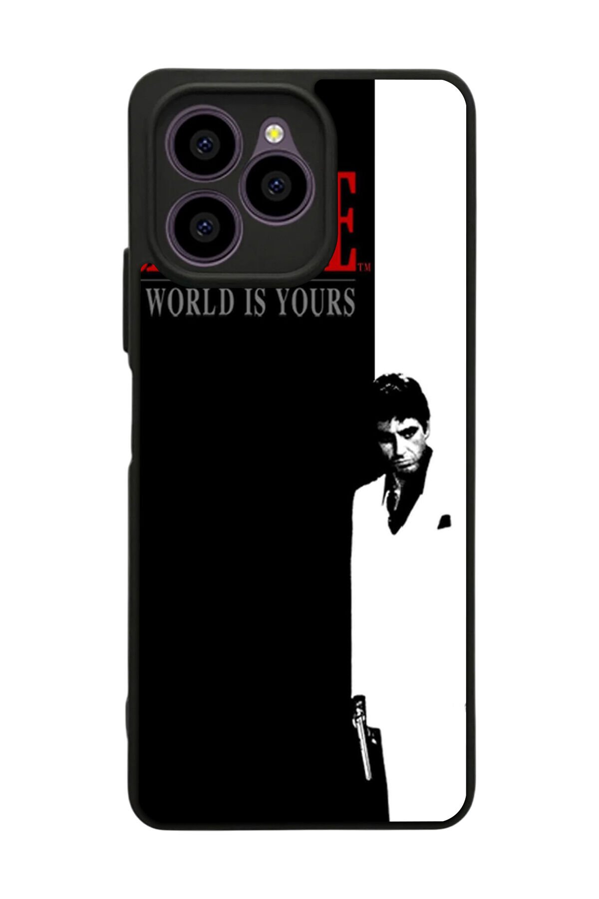 Omix X6 Uyumlu Scarface Tasarımlı Glossy Premium Kılıf