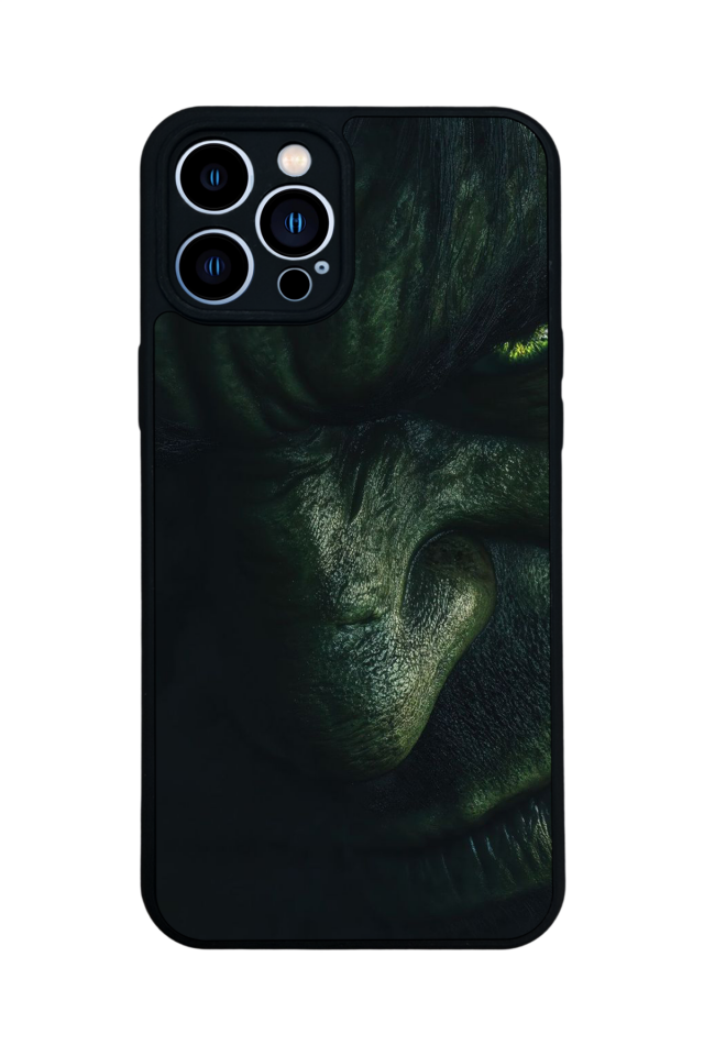 iPhone 13 Pro Max Uyumlu Hulk Tasarımlı Glossy Premium Kılıf