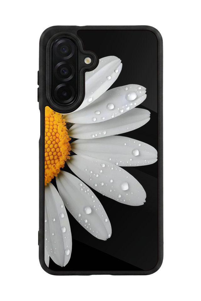 Samsung Galaxy A26 Uyumlu Papatya Tasarımlı Glossy Premium Kılıf