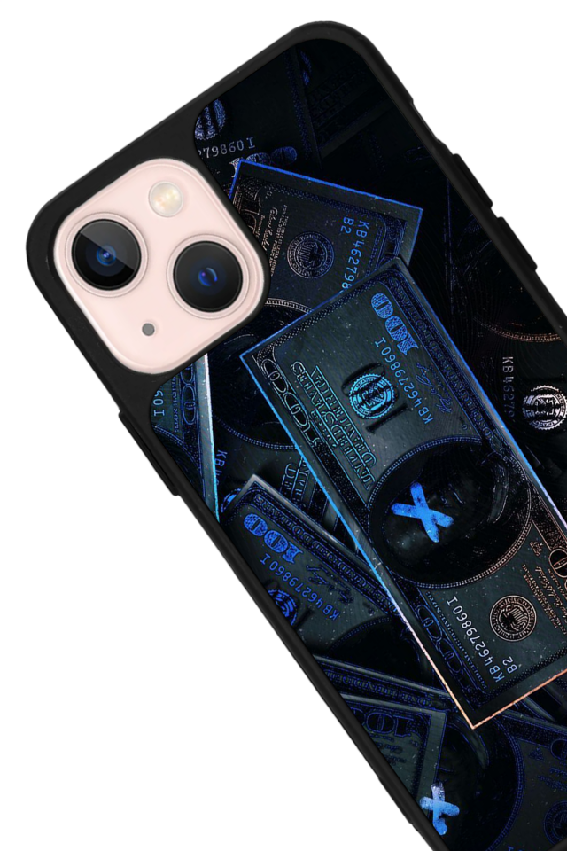 iPhone 15 Plus Uyumlu Para Tasarımlı Glossy Premium Kılıf
