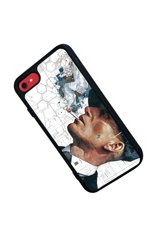 iPhone 8 Uyumlu Peaky Blinders Tasarımlı Glossy Premium Kılıf