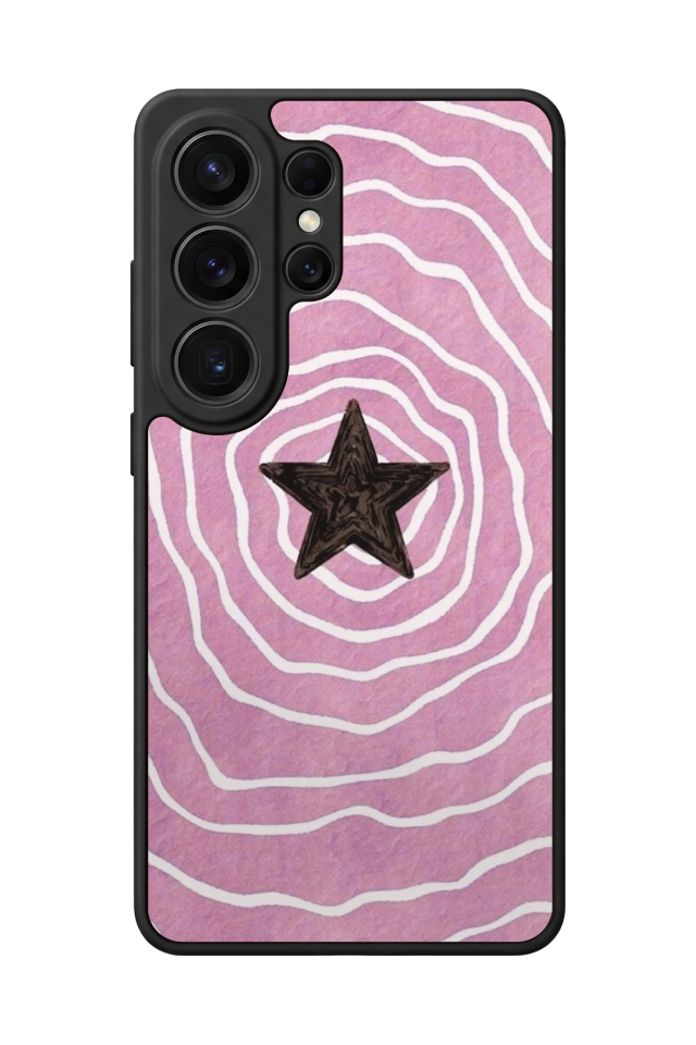 Samsung Galaxy S26 Ultra Uyumlu Retro Yildizlar Tasarımlı Glossy Premium Kılıf