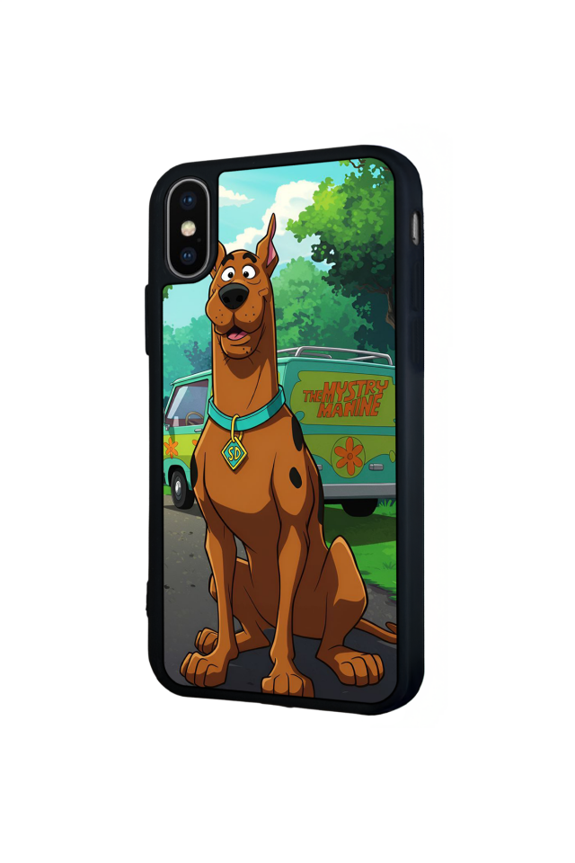 iPhone XS Max Uyumlu Scooby Doo Tasarımlı Glossy Premium Kılıf