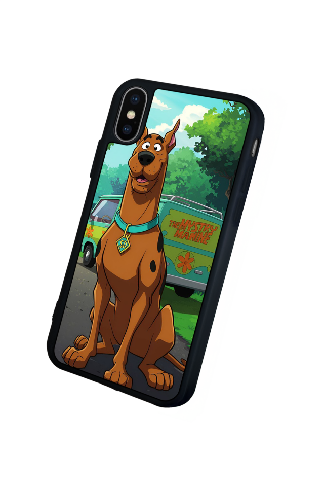 iPhone XS Max Uyumlu Scooby Doo Tasarımlı Glossy Premium Kılıf