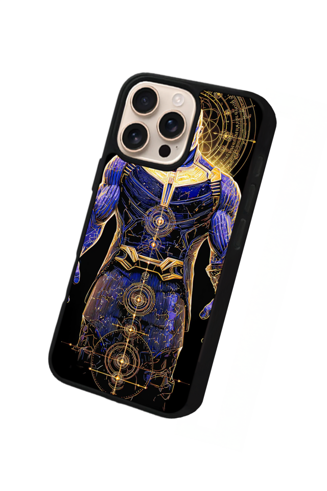 iPhone 14 Pro Uyumlu Thanos Tasarımlı Glossy Premium Kılıf