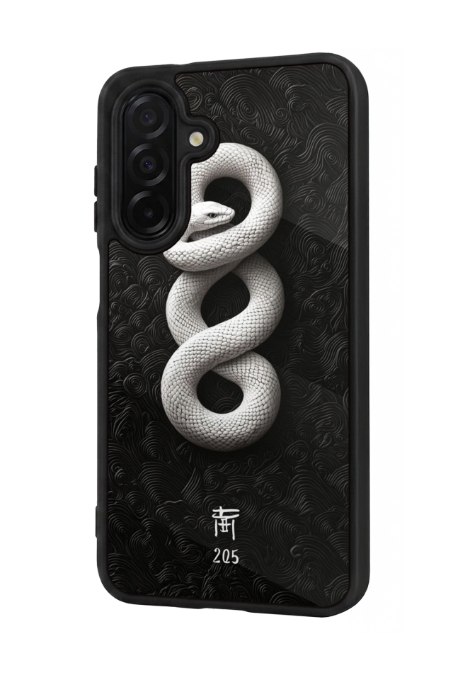 Samsung Galaxy A36 Uyumlu Yılan Tasarımlı Glossy Premium Kılıf