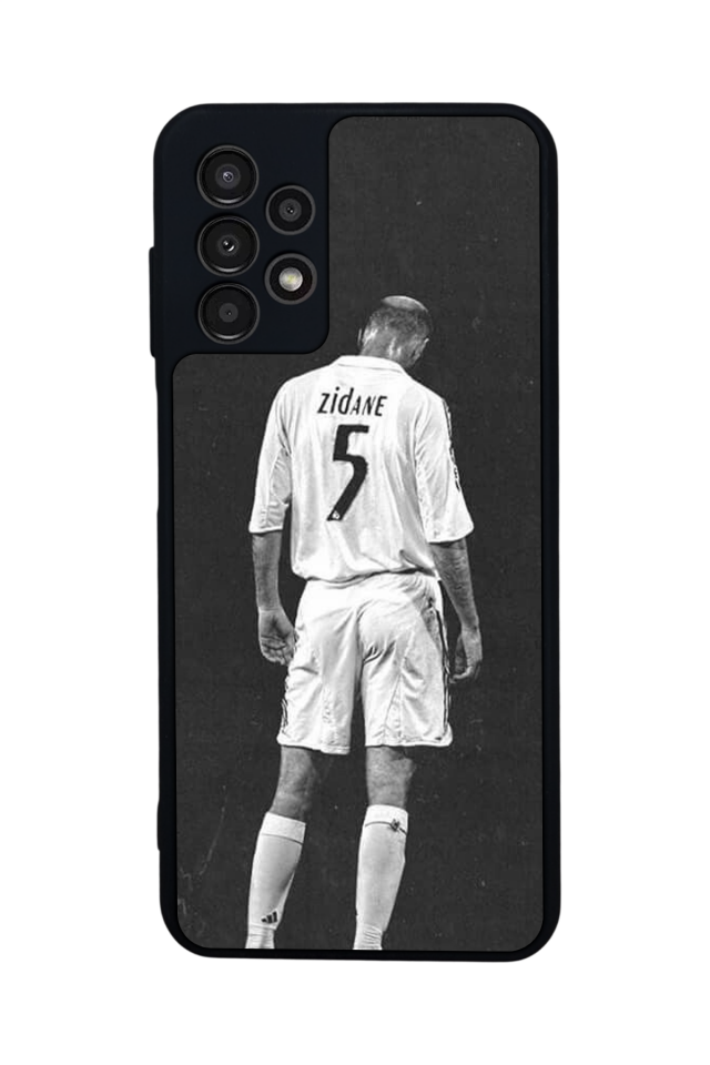 Samsung Galaxy A23 Uyumlu Zidane Tasarımlı Glossy Premium Kılıf