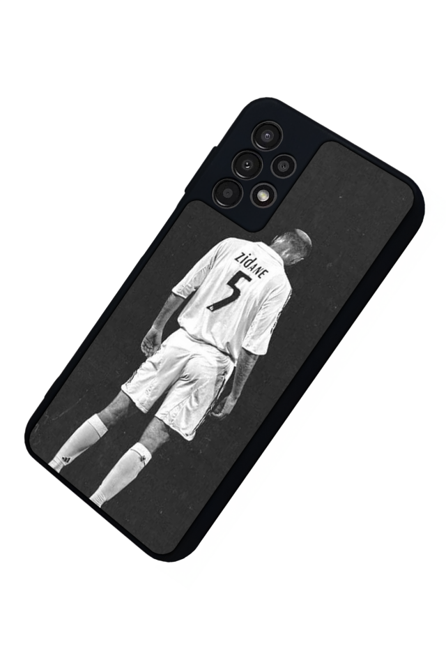 Samsung Galaxy A23 Uyumlu Zidane Tasarımlı Glossy Premium Kılıf
