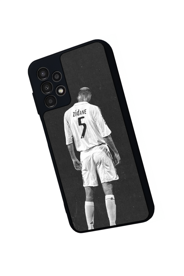 Samsung Galaxy A23 Uyumlu Zidane Tasarımlı Glossy Premium Kılıf